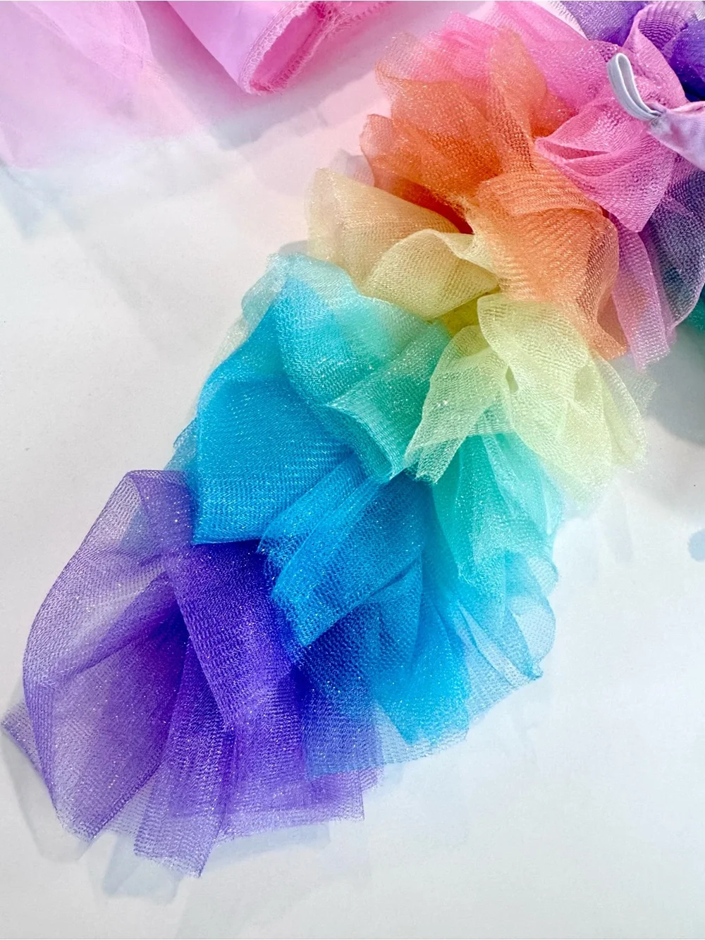 Target Pink Tutu Set with Rainbow Tail and Unicorn Headband One Size (Kids)